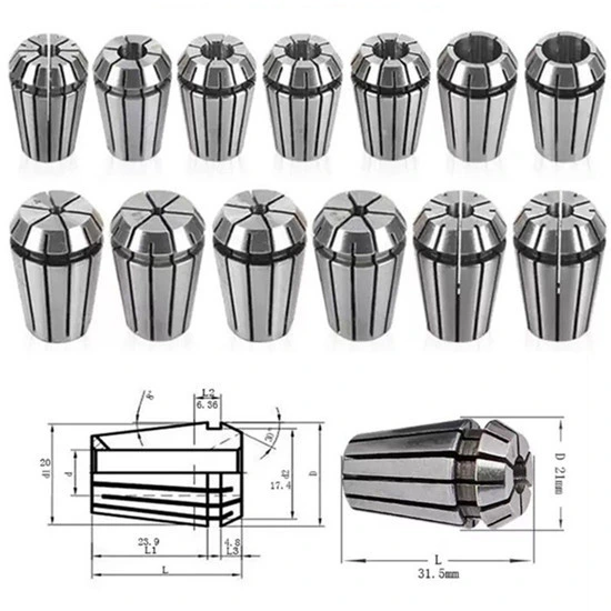 High Precision Milling Collets Chuck Sets Er32 Spring Collet Collet