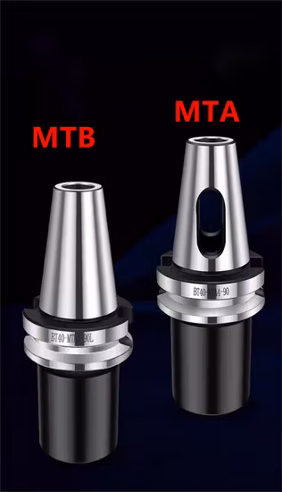 Outils de fraisage de la machine de tour Porte-mandrin à pince Bt40-Mta4-90 Porte-outil Bt Porte-cône Morse avec Tang